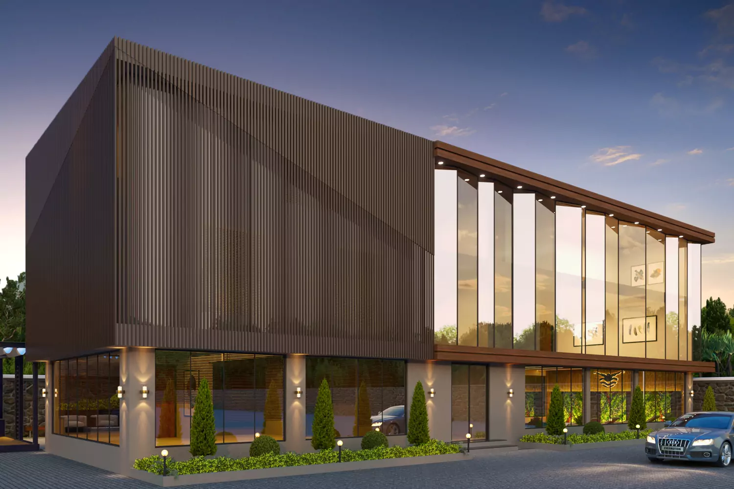Large Spaces - Villa Exterior